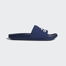 Adidas Adilette Cloudfoam Plus Logo Női Akciós Cipők - Kék [D95519]